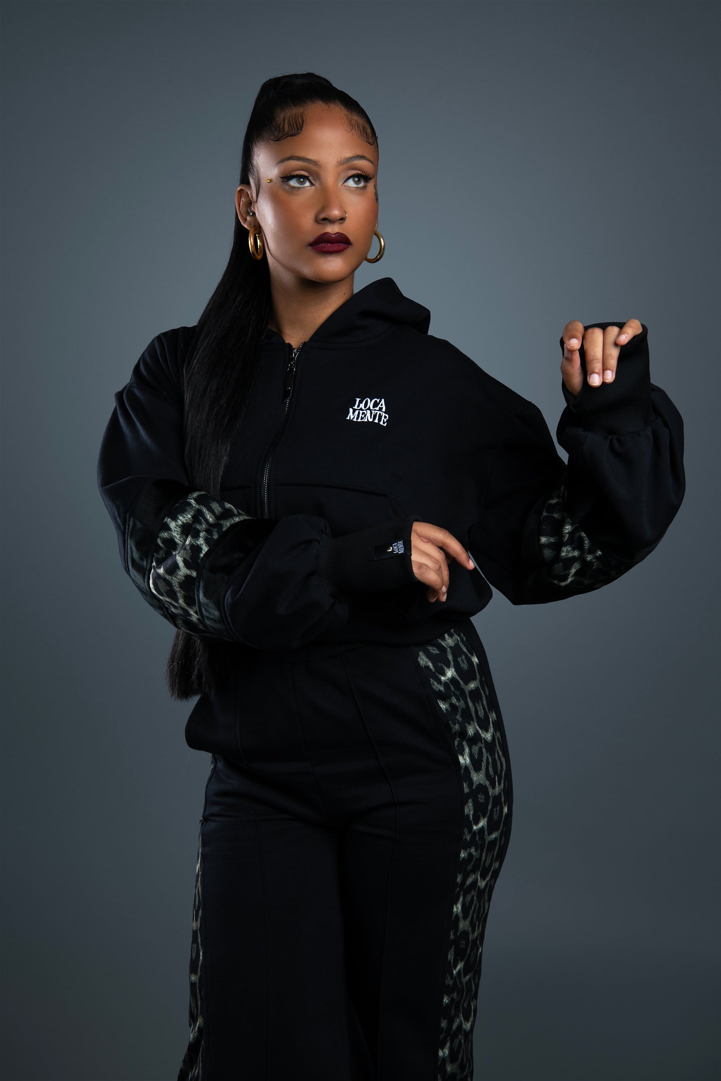 Alma Jacket leopard made by order
