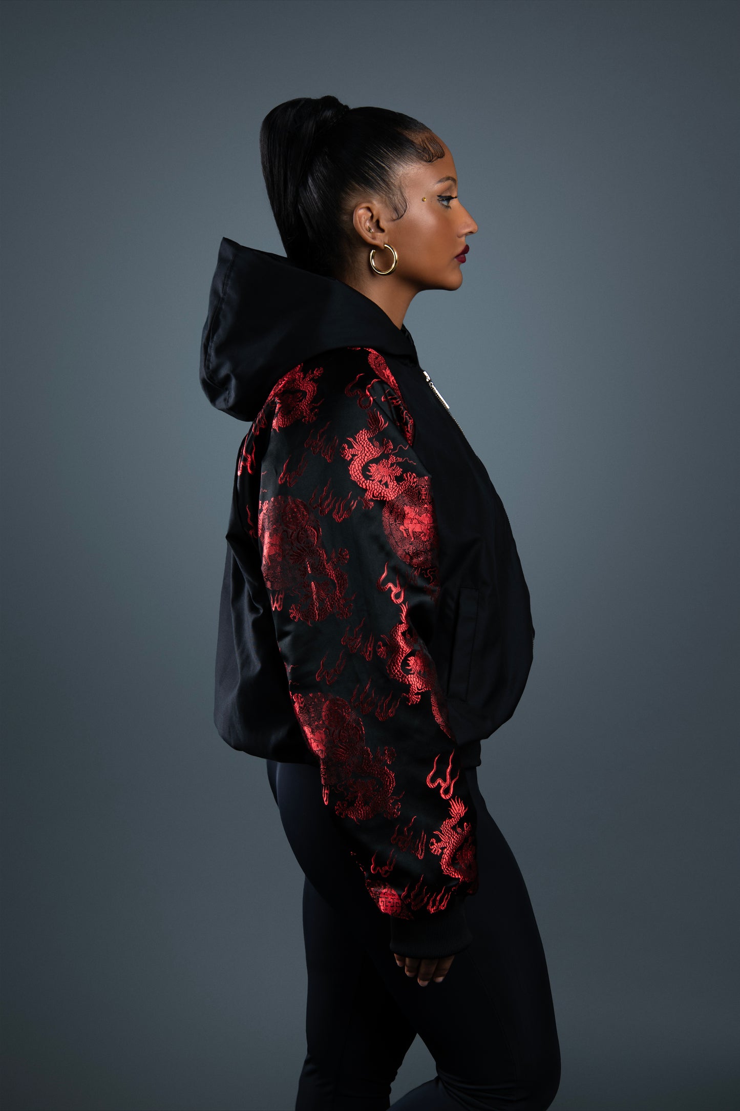 Inka Bomber Jacket Dragons
