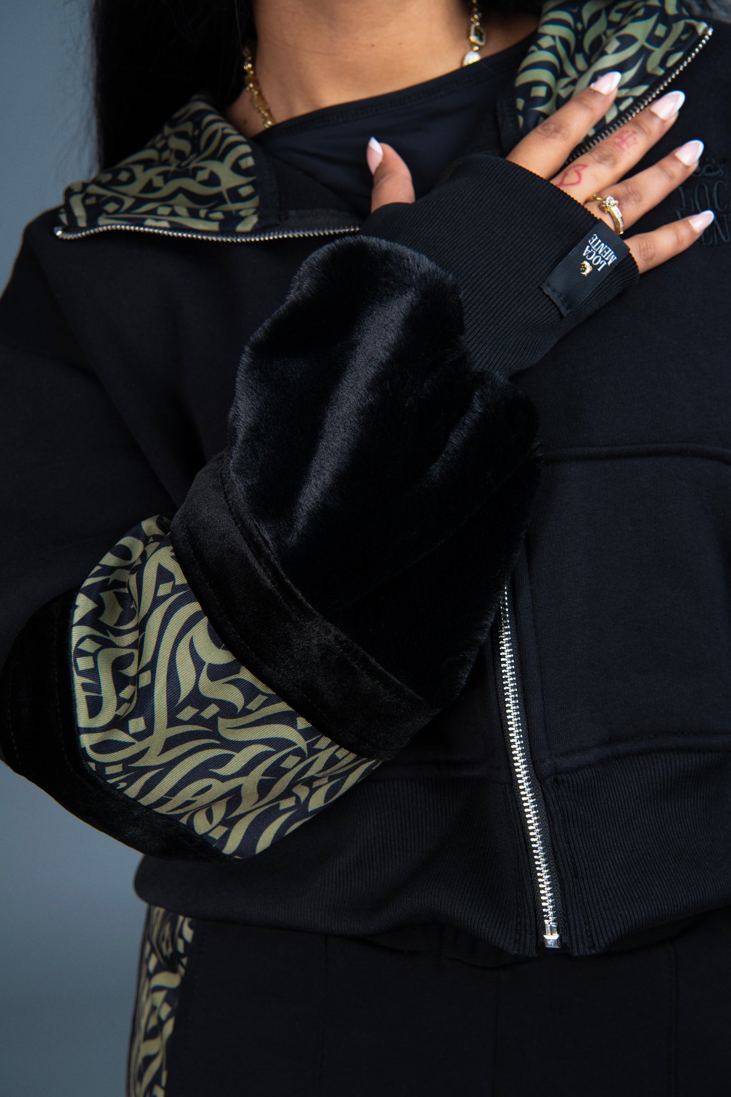 INDIRA JACKET INK ARMY