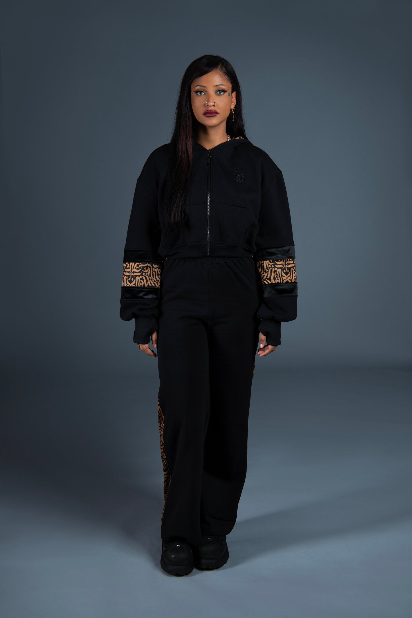 ALMA JACKET INK COFFEE