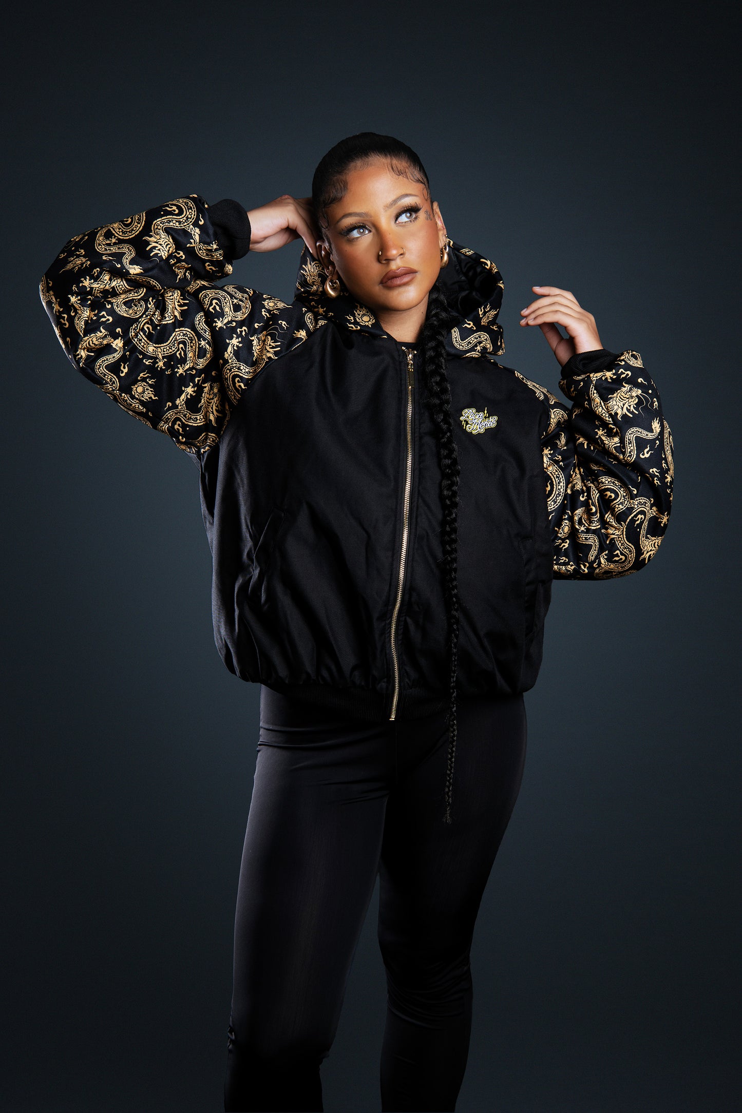 LIO BOMBER JACKET DRAGONS