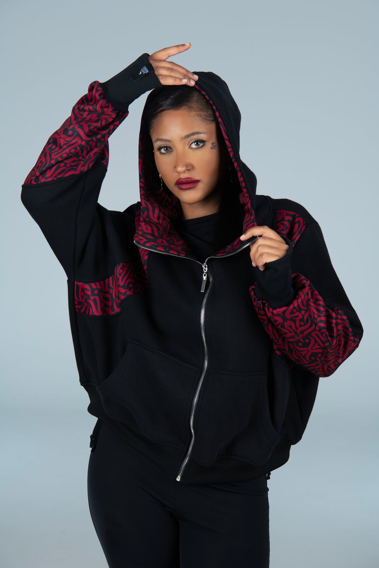 TOKYO JACKET INK DARK RED