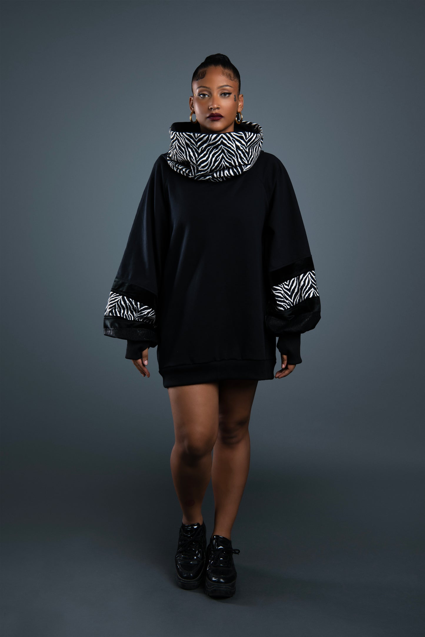 Shira Dress Zebra made by order