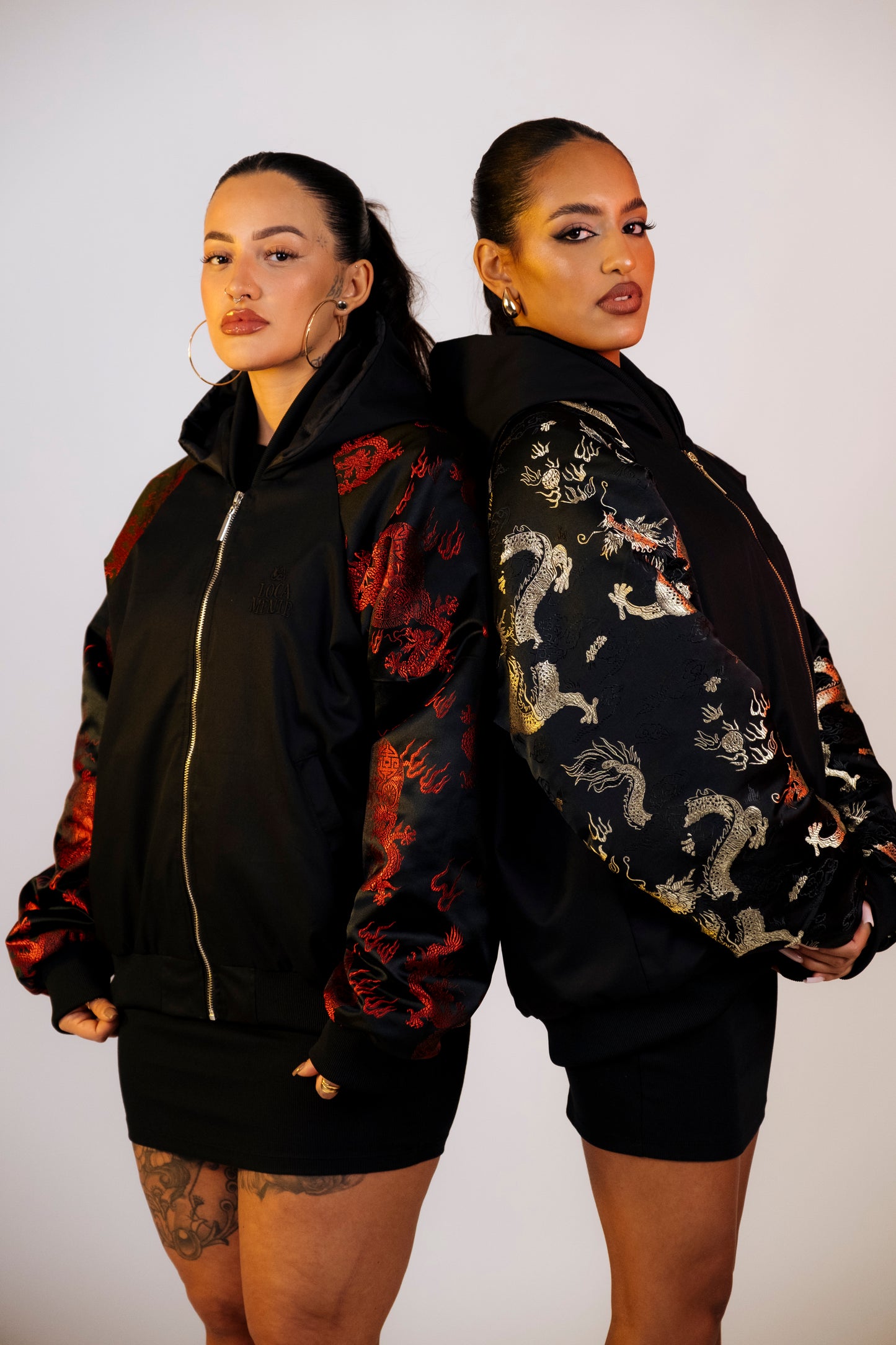 Inka Bomber Jacket Dragons