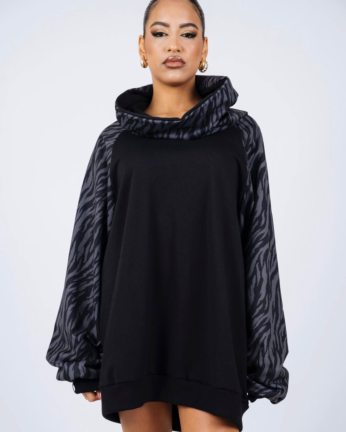 Kuta dress zebra
