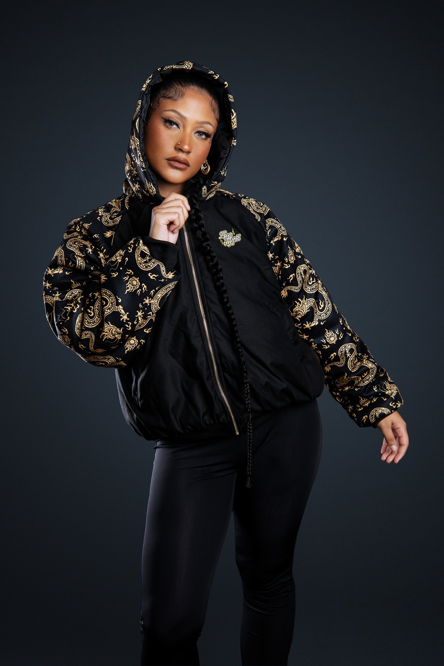 LIO BOMBER JACKET DRAGONS