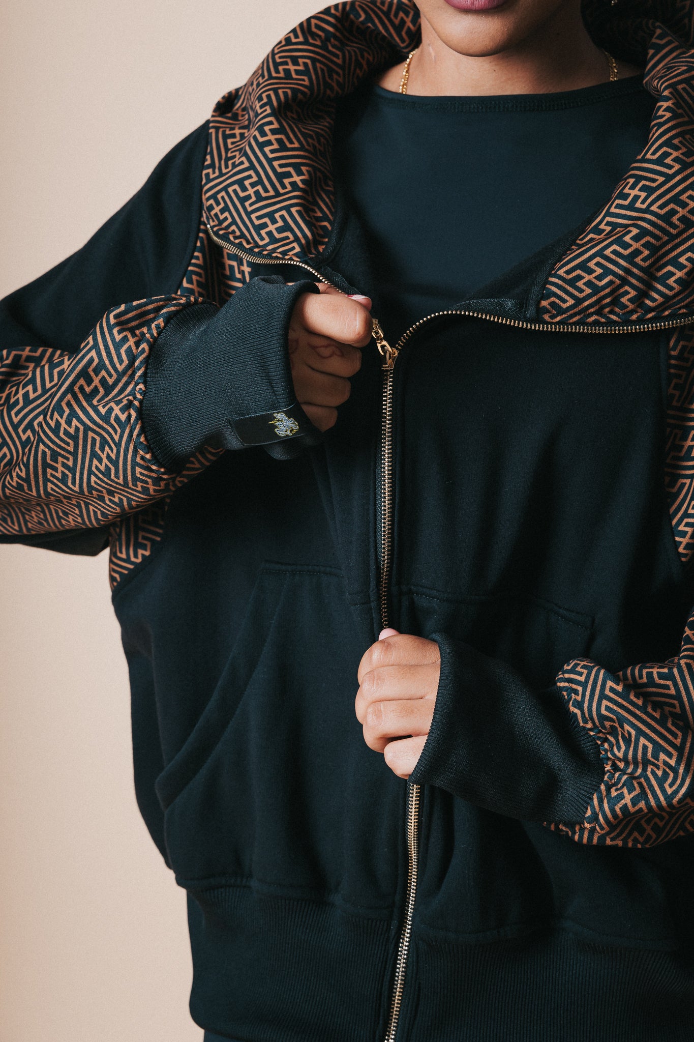 Tokyo Jacket sayagata brown made by order