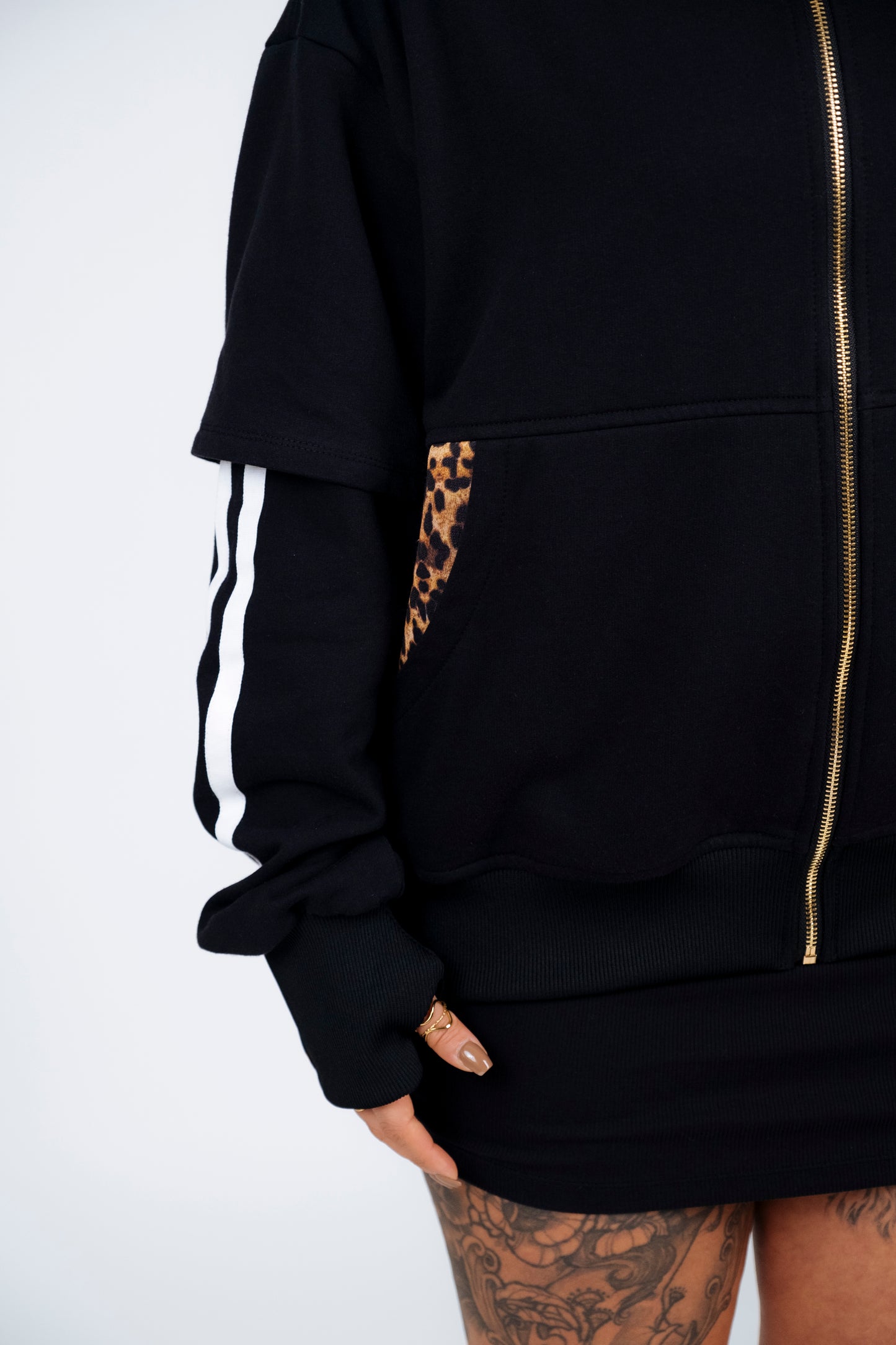 The T Jacket Leopard