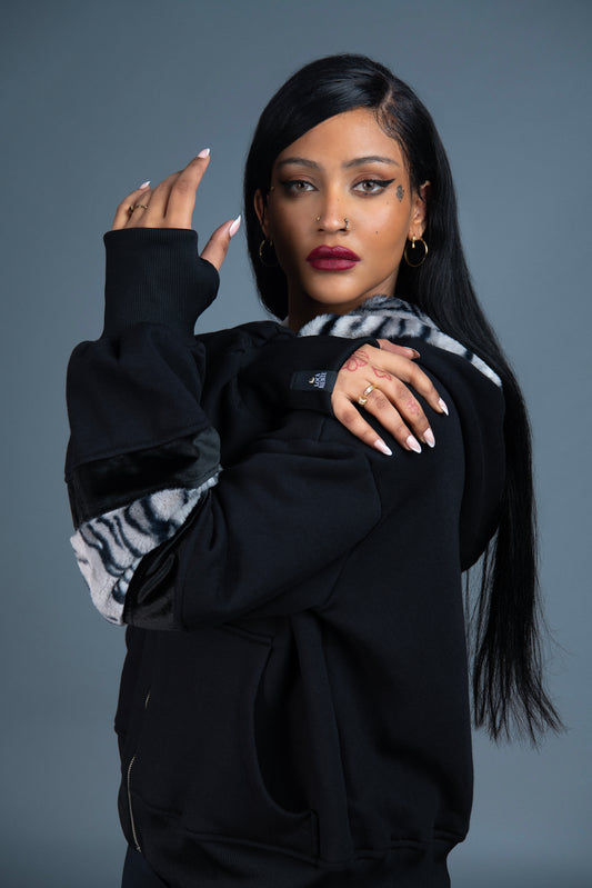 INNA JACKET SIBERIAN TIGER FUR