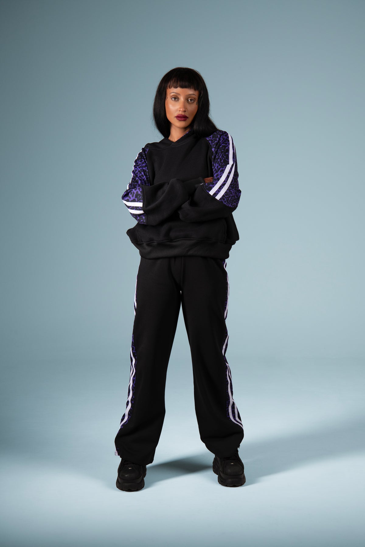 YUKI PANTS PURPLE LEO