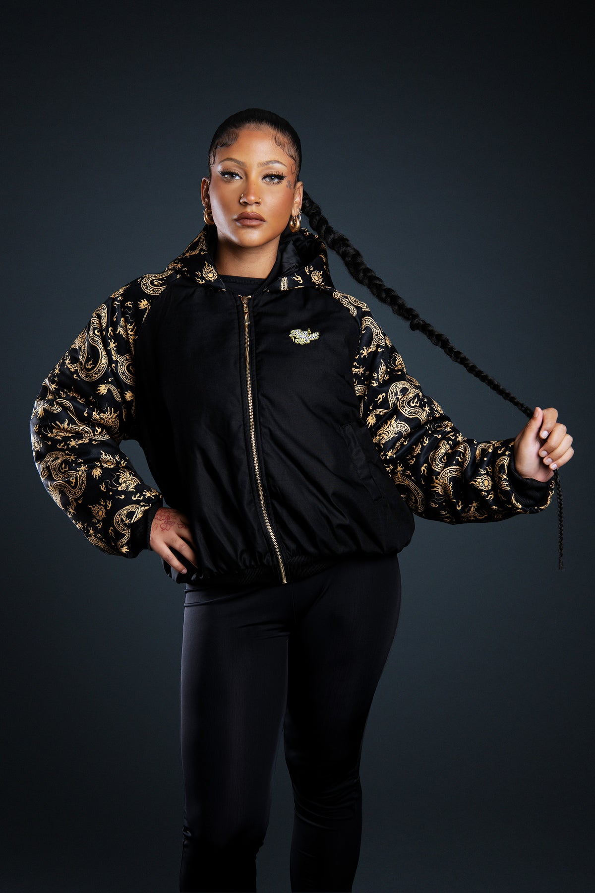 LIO BOMBER JACKET DRAGONS