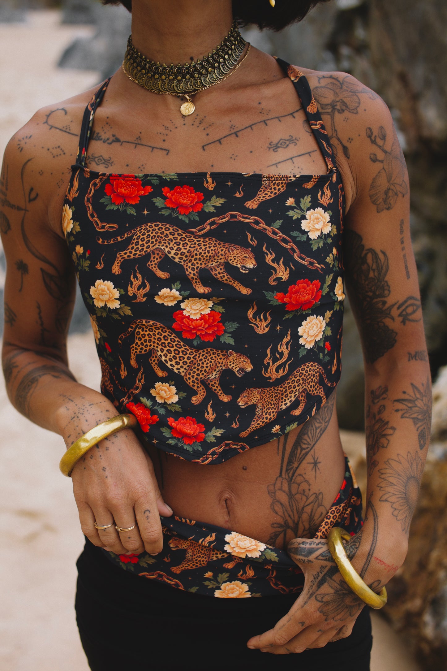 LEONI TOP MYSTICAL LEO