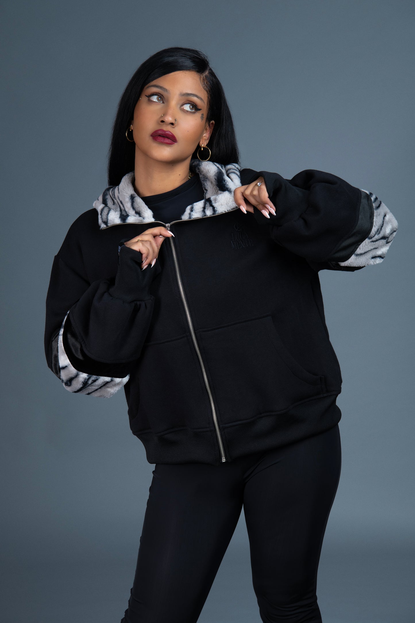 INNA JACKET SIBERIAN TIGER FUR