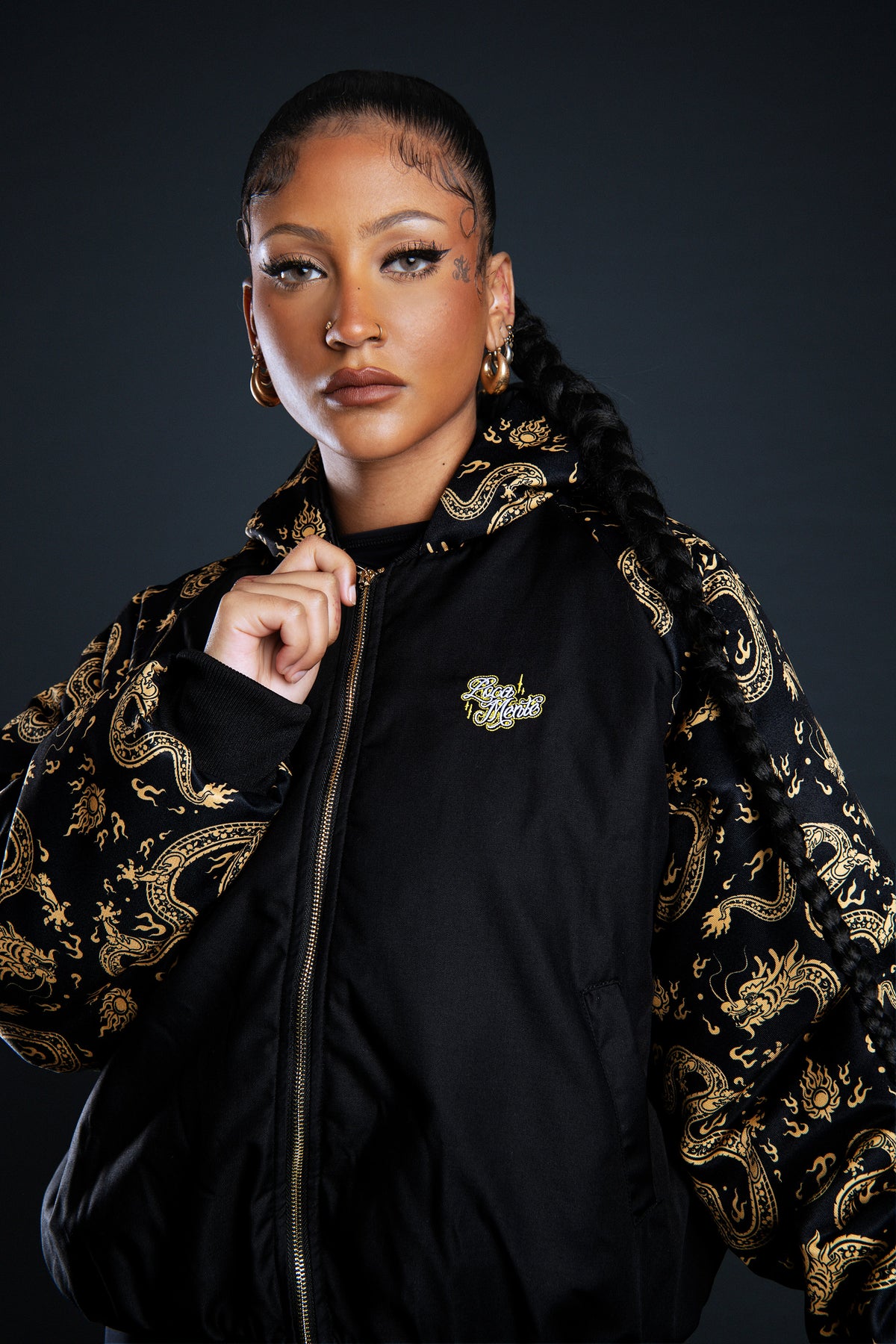 LIO BOMBER JACKET DRAGONS