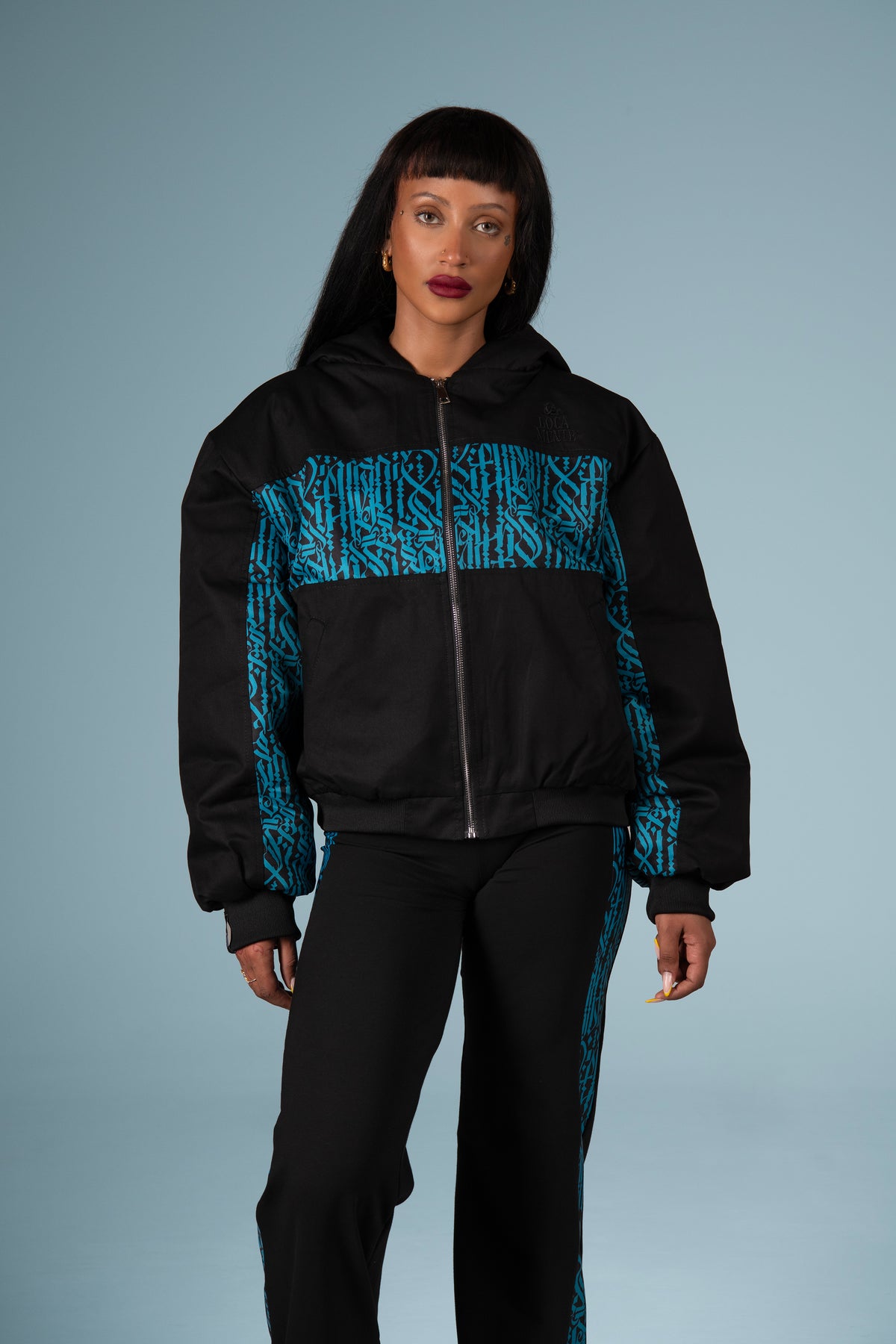SHADOW BOMBER JACKET CALLY BLUE
