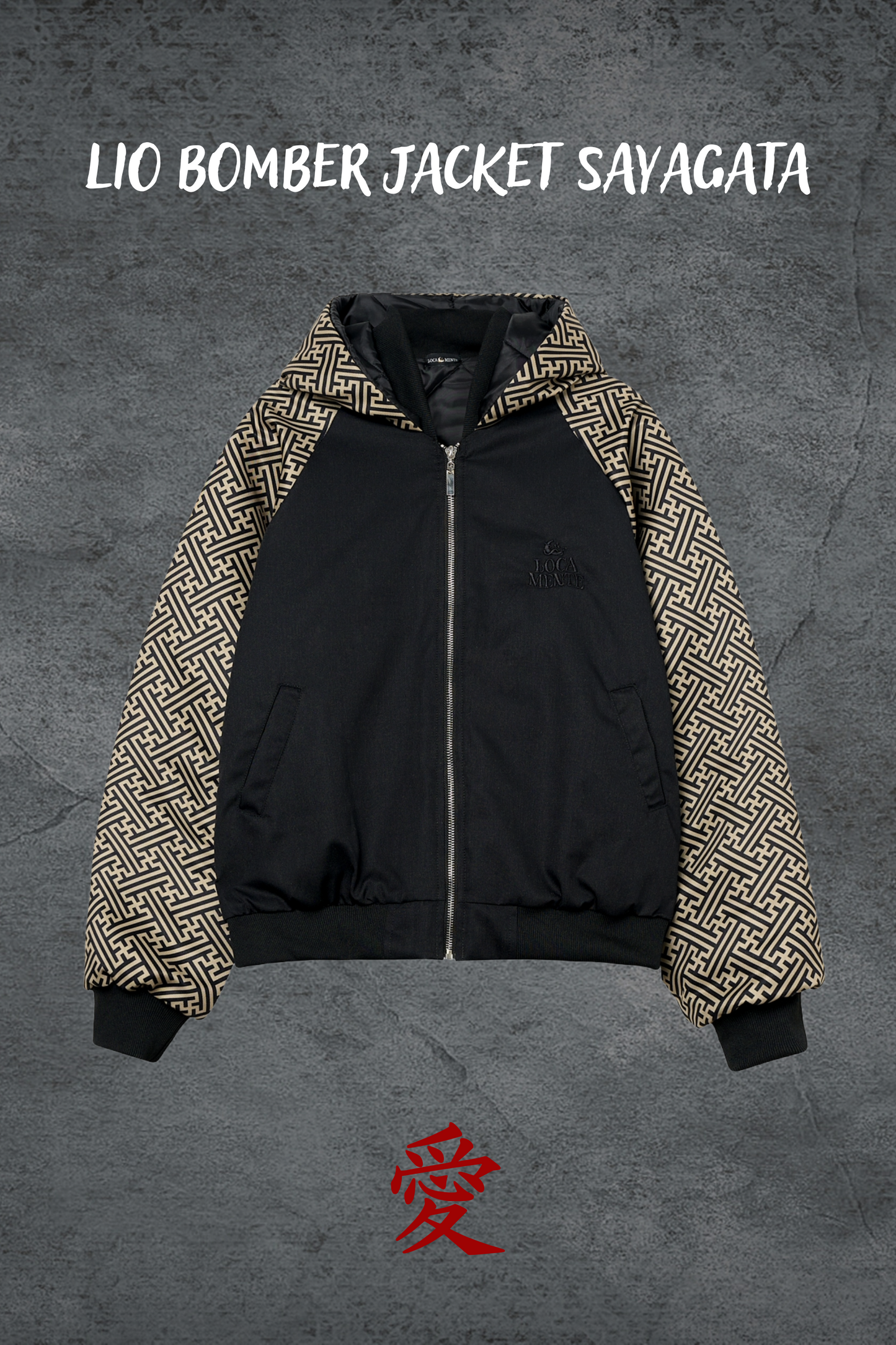 LIO BOMBER JACKET SAYAGATA ARMY GOLD