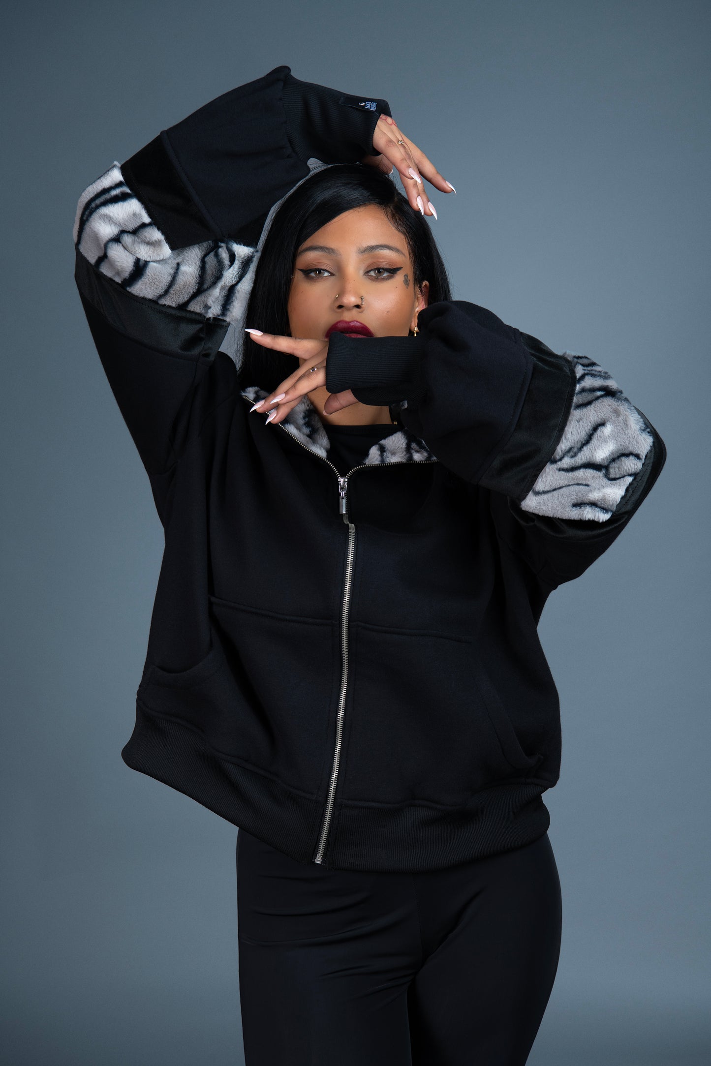 INNA JACKET SIBERIAN TIGER FUR