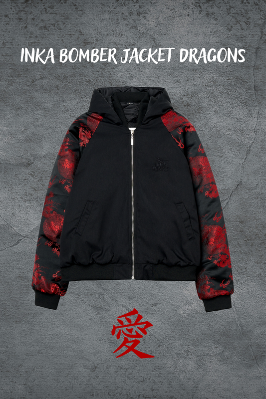 INKA BOMBER JACKET DRAGONS