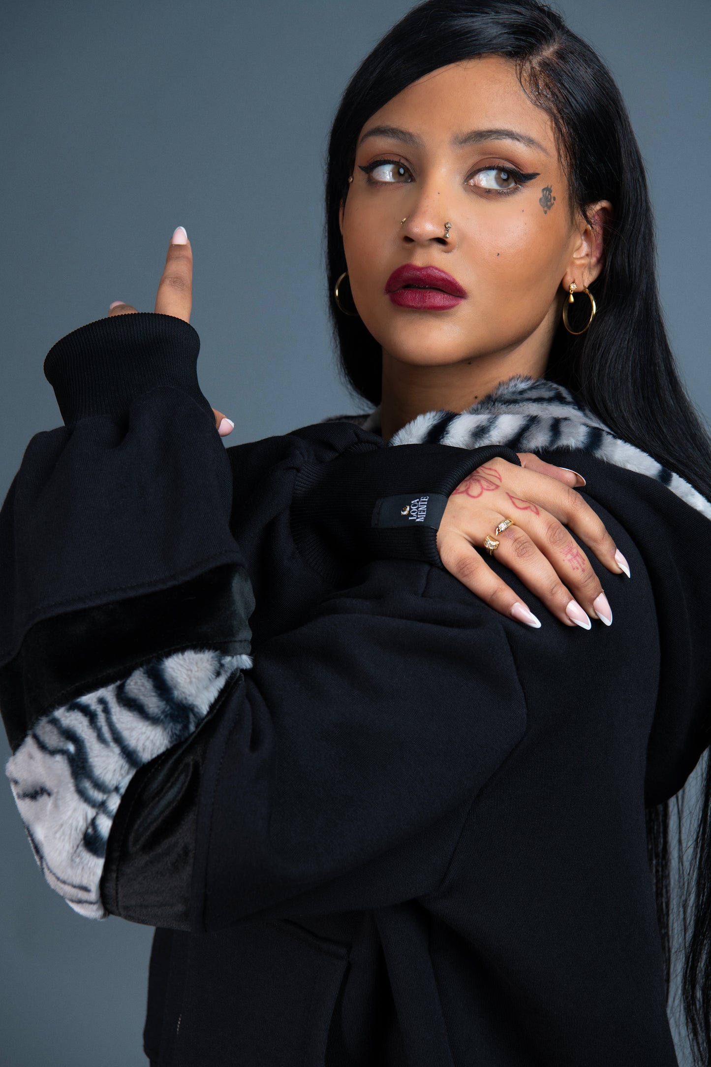 INNA JACKET SIBERIAN TIGER FUR