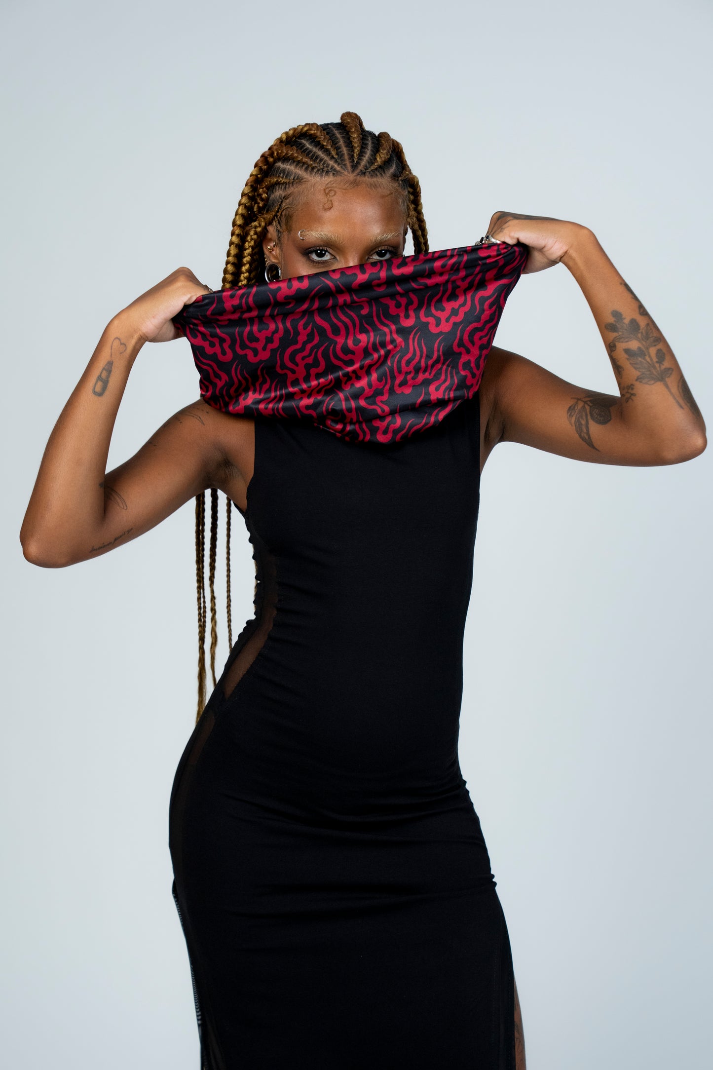 KALIN DRESS KASAI RED