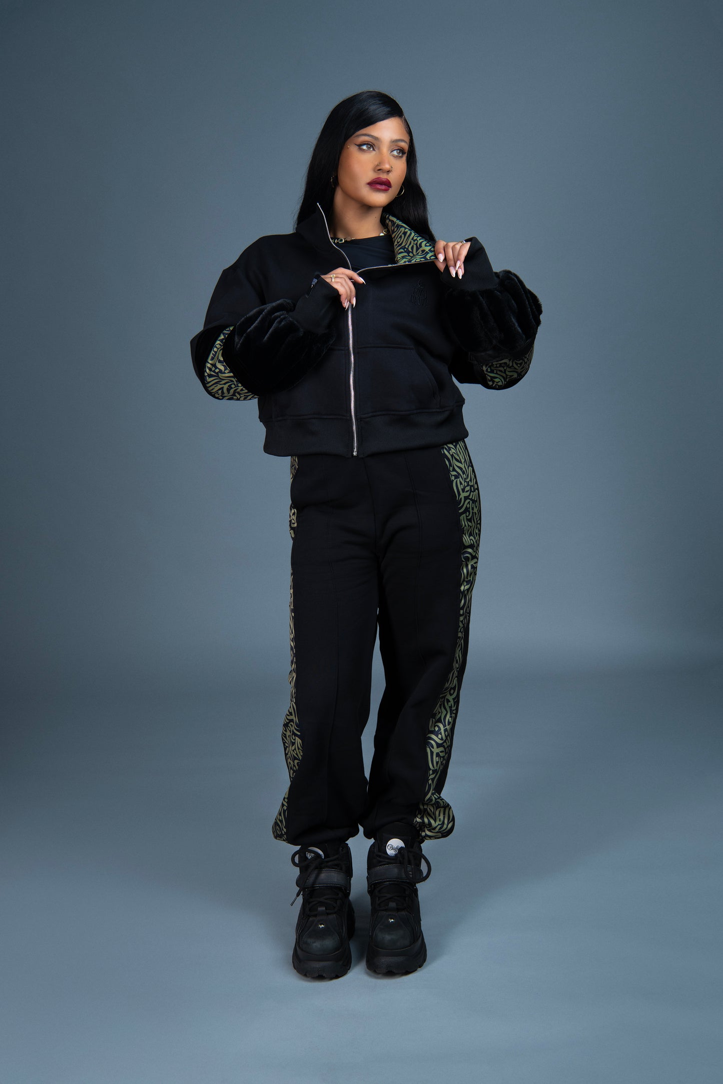 INDIRA JACKET INK ARMY