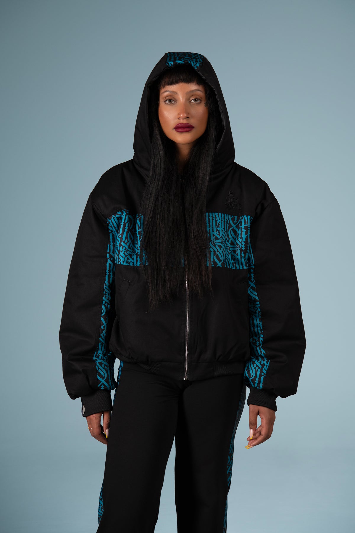 SHADOW BOMBER JACKET CALLY BLUE