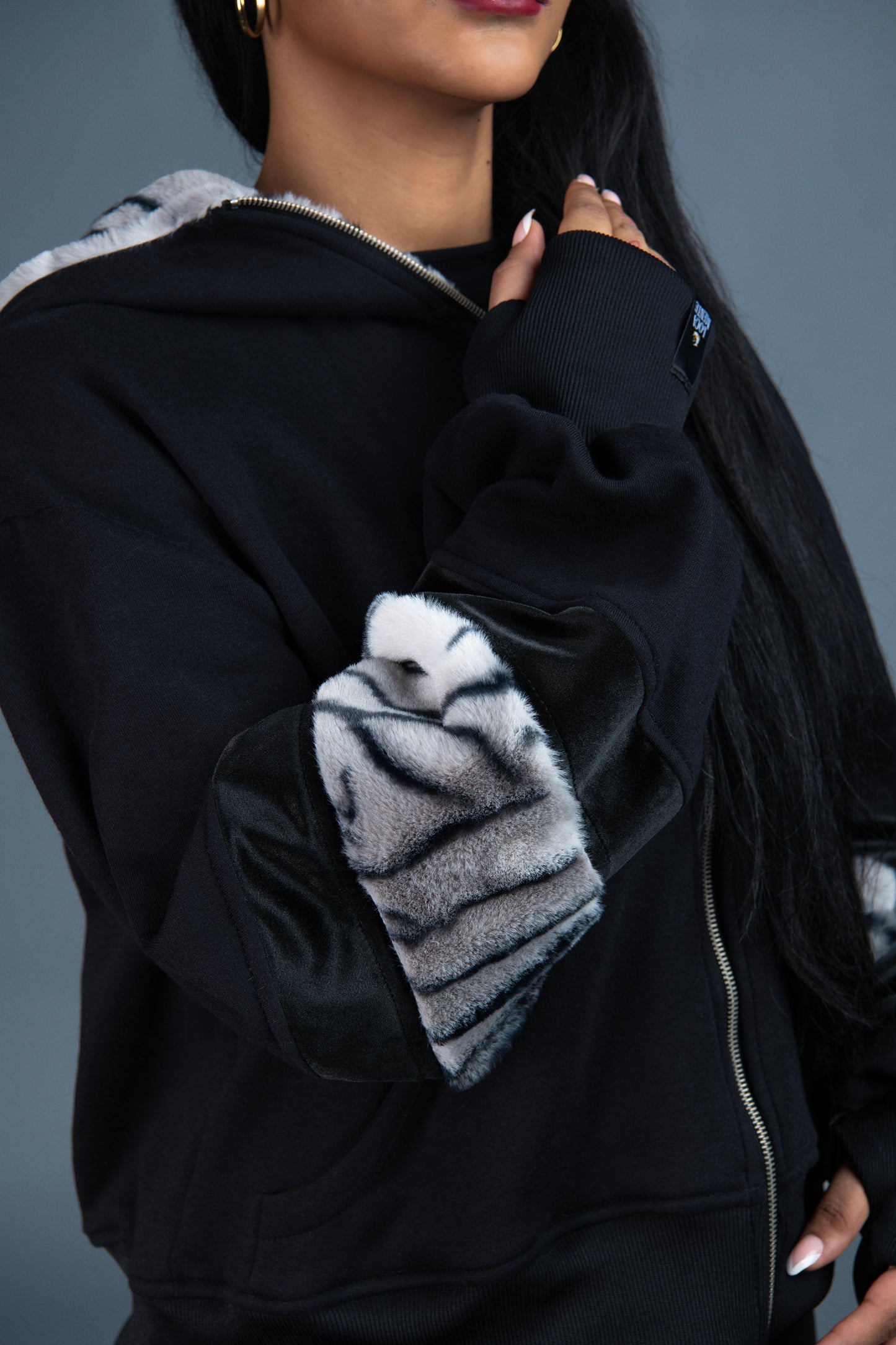 INNA JACKET SIBERIAN TIGER FUR