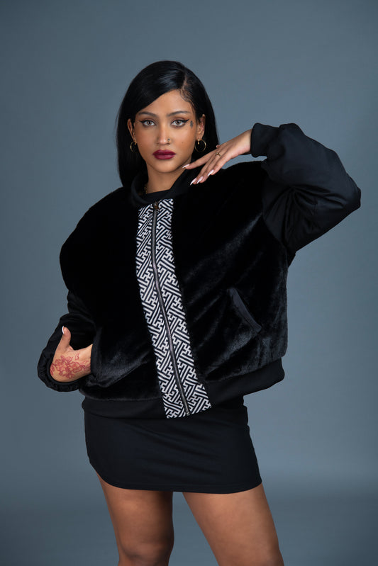 STORMY JACKET FAUX FUR