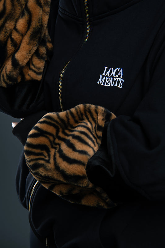 Kali Jacket Tiger Brown fur