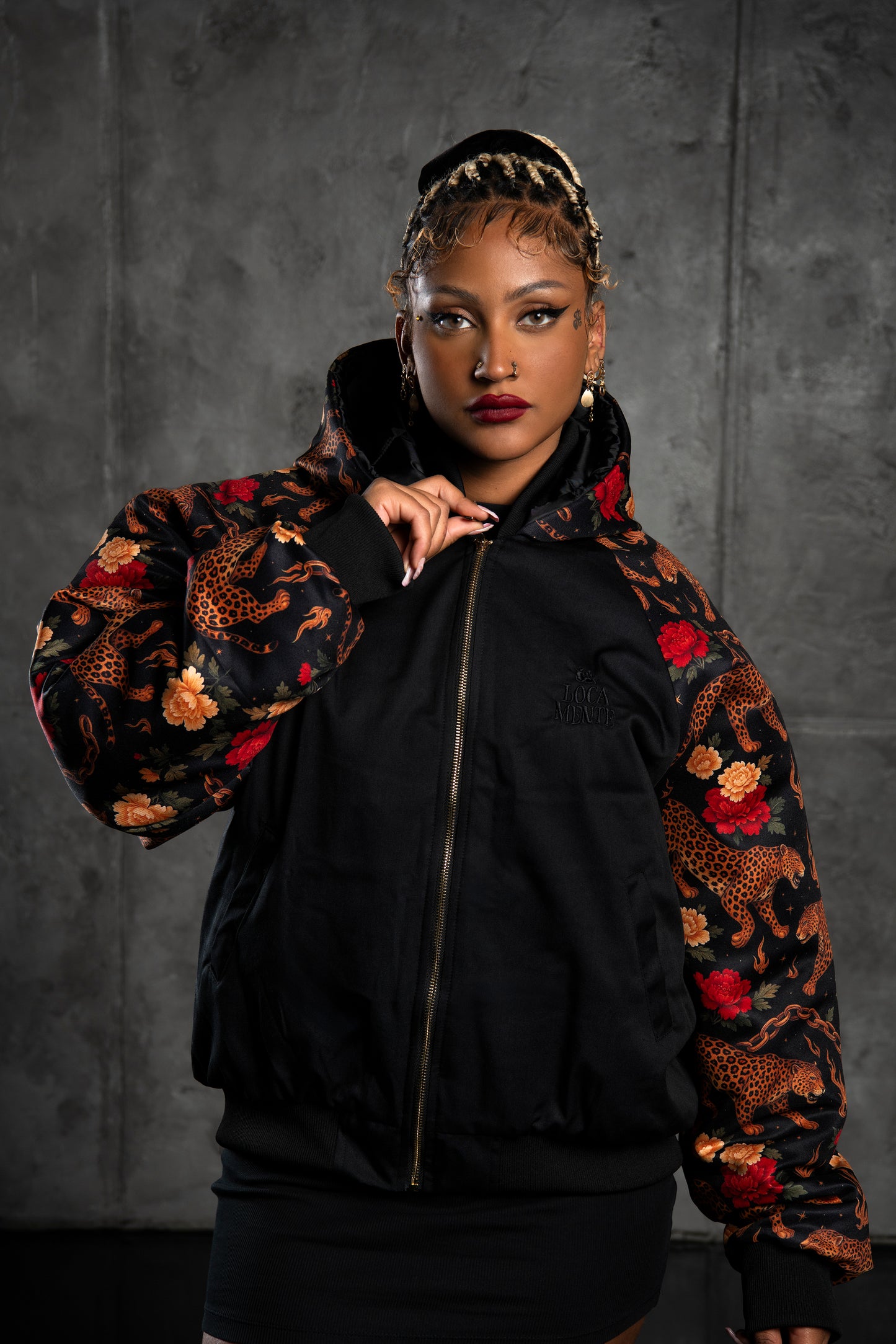 LIO BOMBER JACKET MYSTIC LEO