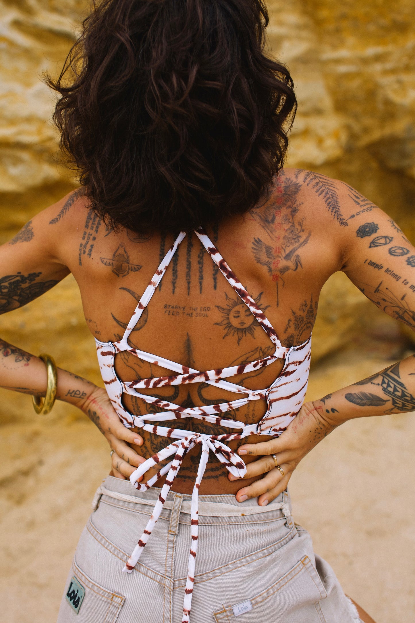 LEONI TOP TIGER WHITE