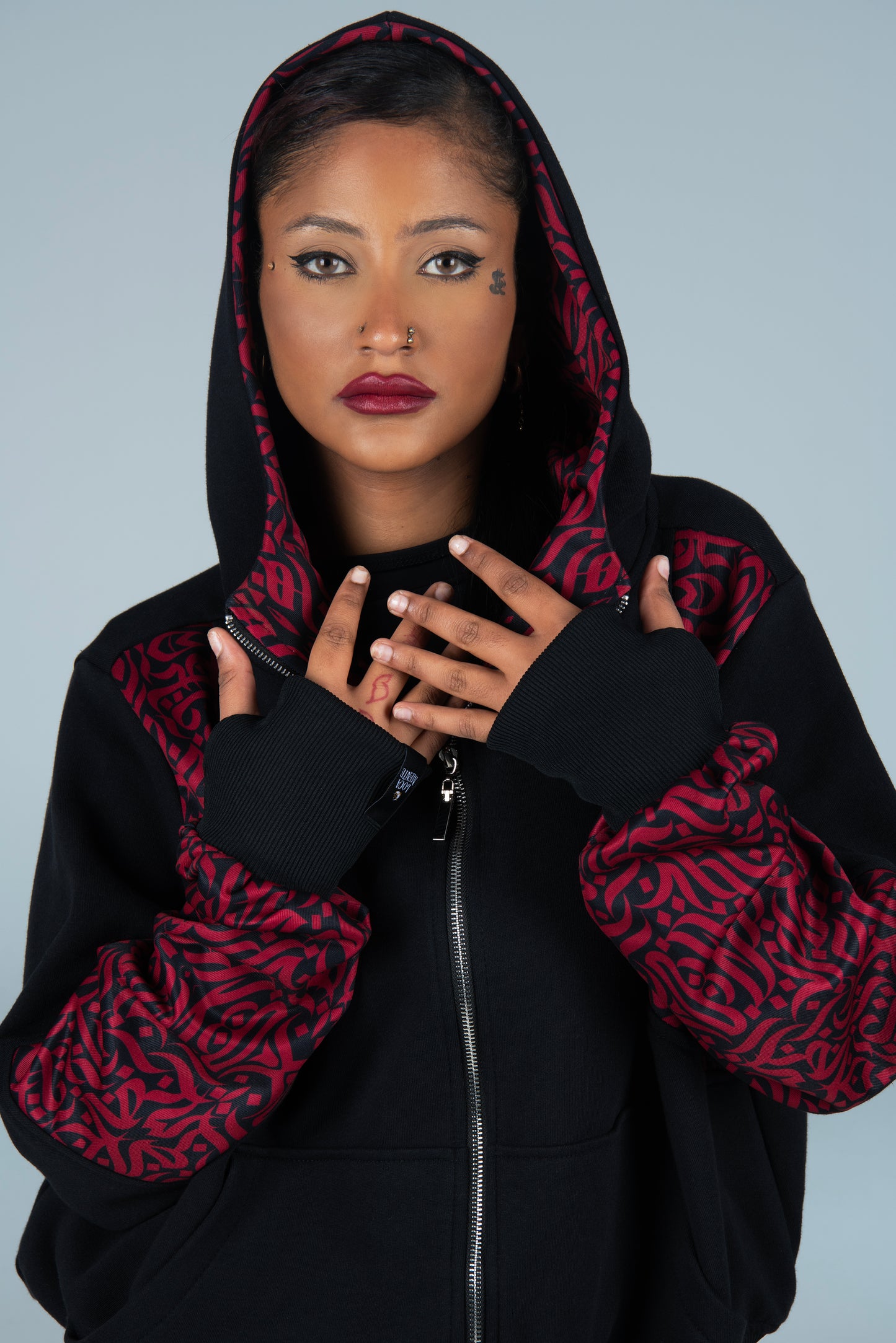 TOKYO JACKET INK DARK RED